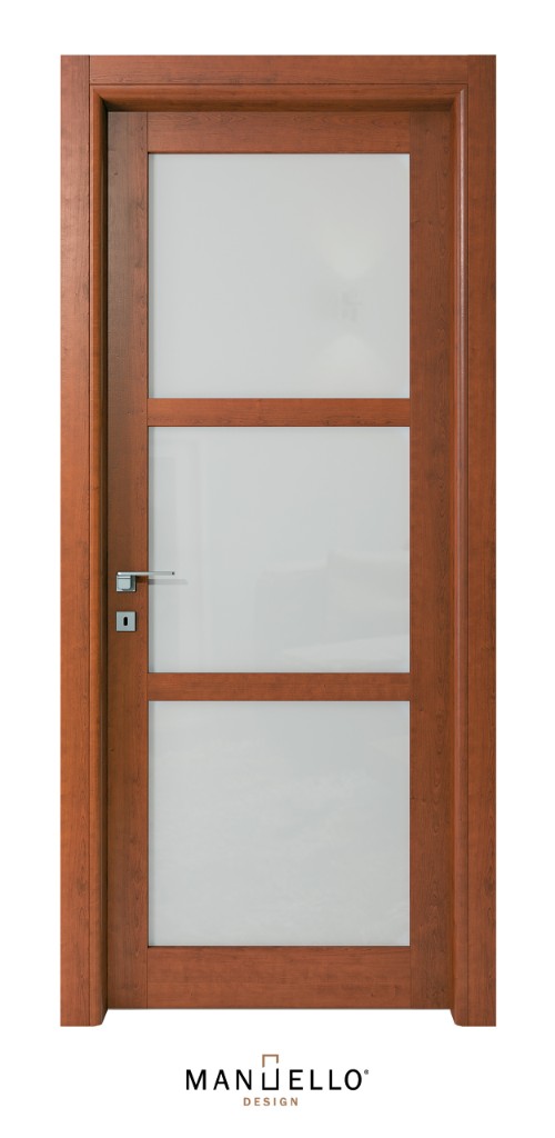 Laminato   mod. 610 3 vetri Ciliegio